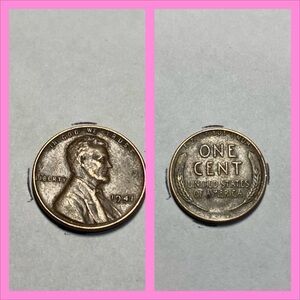 1941 Lincoln Wheat Penny Coin